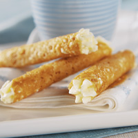 Banoffee Brandy Snap Tartlets