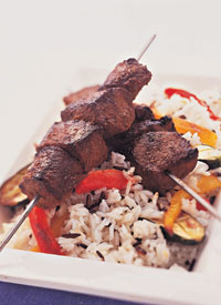 Grilled Beef Kababs