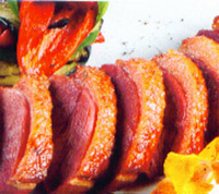 Barbary Duck with Honey and Thyme