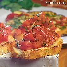 Christmas Bruschetta