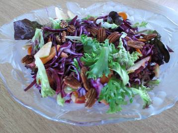 Crunchy Red Cabbage Salad