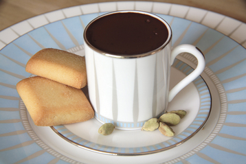 Cardamom Infused Chocolate Pots