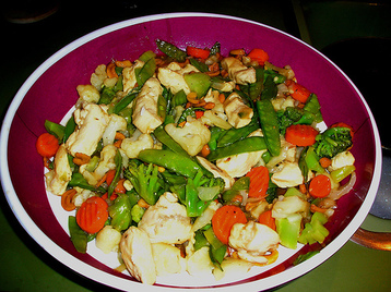 Stir Fry Cashew Chicken