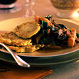 Braised Lamb, Carrots and Spinach
