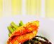 Salmon Fillet with Asparagus and Mashed Sweet Potatoes