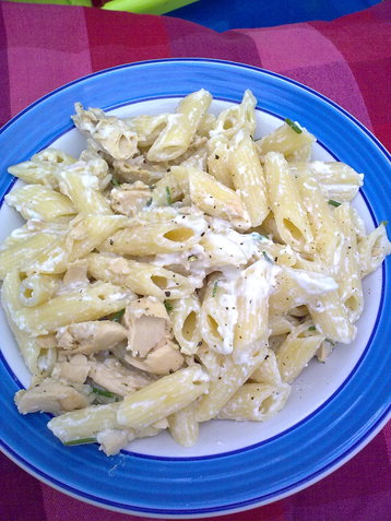 Salmon Pasta Salad