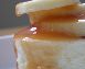 Caramel Banana Shortbread with Vanilla Ice Cream
