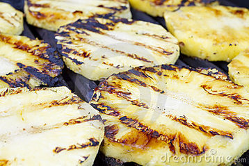 Barbequed Pineapple