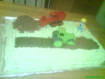 Bob The Builder Cake