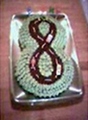 8th Birthday Cake