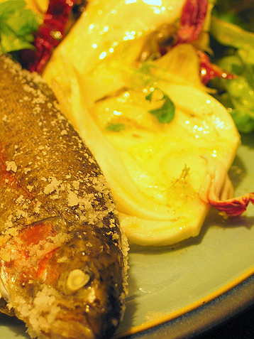 Grilled Trout with Parsley