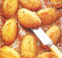 Jacquie's Sesame and Parmesan Roast Potatoes