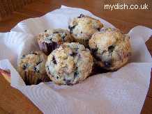 Louis' Favourite Organic Blueberry Muffins