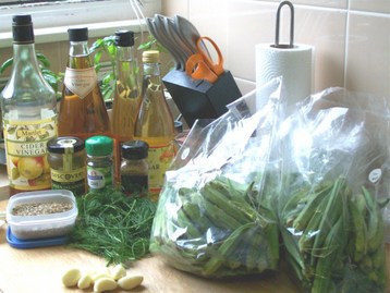 Mrs Boyle's Dillie Okra (Pickled Okra)
