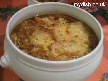 French Onion Soup with Champagne