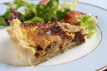 Camilla Dallerup's Three Cheese Quiche