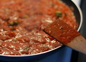 Baby Creamy Beef and Tomato Pasta