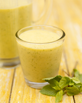 Mango and Mint Fro-gurt