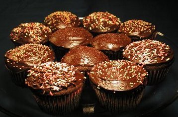Giant Chocolate Cup Cake