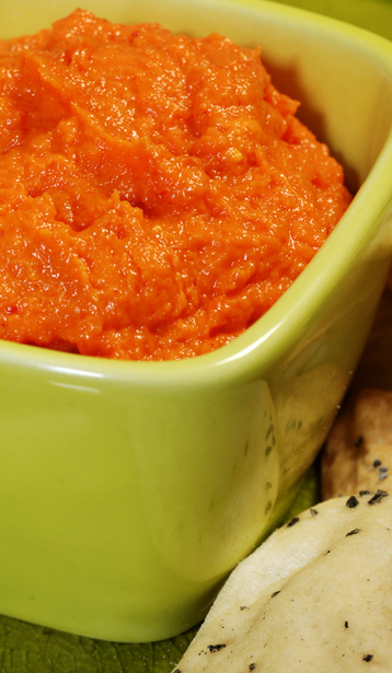 Roasted Red Pepper and Herb Dip