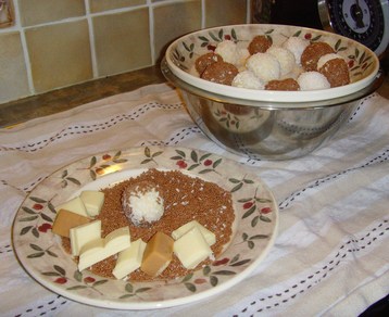 Candlebridge Bakery Exquisite Rum & Vanilla Cream Xmas Truffles