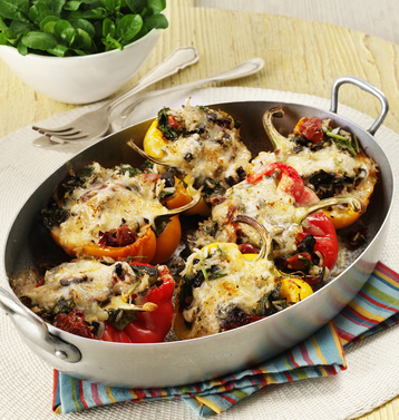 Mediterranean Stuffed Peppers