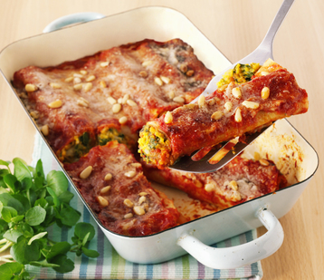Butternut Squash & Watercress Cannelloni