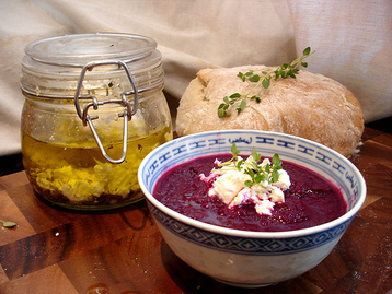 Apricot, Beetroot and Cumin Soup