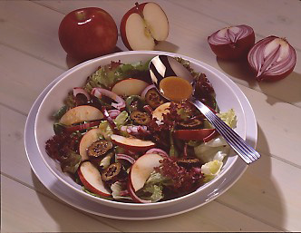 Apple & Walnut Salad with A Port & Mustard Dressing