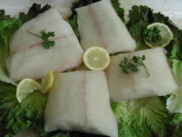 Hallibut Fillet In Herb Sauce