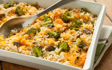 Wild Rice Broccoli Casserole