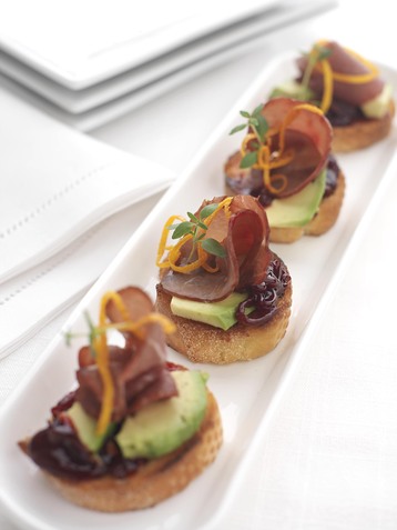 Rannoch Smokery Cold Smoked Beef Crostini