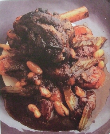 Braised Lamb Shanks with Cannellini Beans