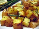 Roasted Herb and Bacon Potatoes