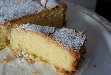 Lemon Polenta Cake