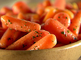 Pan Roasted Carrots in Honey