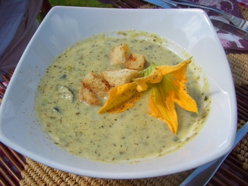 Summer Courgette Soup