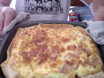 Tomato and Bacon Quiche