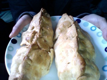 Spicy Chicken and Sweet Potatoe Pasties!