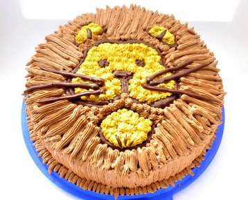 Sour Cherry Lion Cake