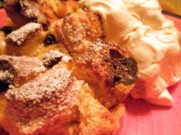 Amarula Bread and Butter Pudding with Amarula Cream