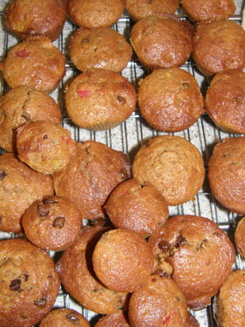 Cinnamon Banana Chocolate Dairyfree Cakes