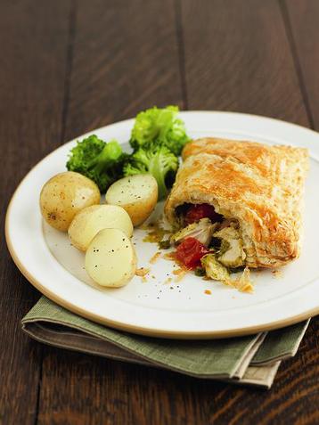 Chicken and Pesto Pasties