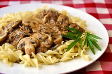 Turkey Stroganoff