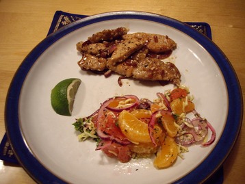 Vietnamese Crispy Pork with Citrus Salad