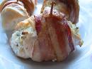 Stuffed Chicken Breasts Wrapped in Bacon