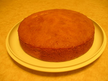 Lemon Polenta Drizzle Cake