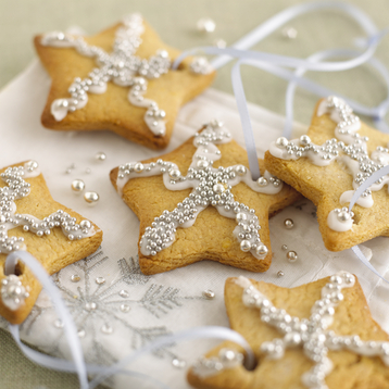 Sparkly Christmas Biscuits