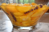 Peaches in Sauternes - By Valentine Warner