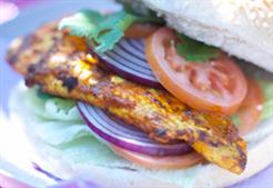 Patak's Barbecue Chicken Burger